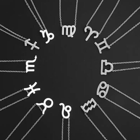 🆕Libra Zodiac Astrology Pendant Necklace - Picture 4 of 5